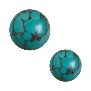 【送料無料】preciosa カボション ラウンドアソート4333 10P 色:4333、サイズ:10個×1個