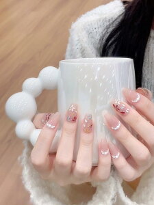 yzBIBII Nails lC`bv t 3D x ԕ t ؍ lC lC`bv V[g 10 LbgAC }Olbg 100% handmade nailsŊȒP ėp\  