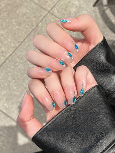 yzBIBII Nails lC`bv t 3D x̒ ԕ t ؍ lC lC`bv V[g 10 LbgAC }Olbg 100% handmade nailsŊȒP ėp\  