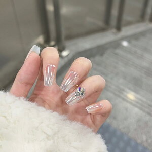 yzBIBII Nails lC`bv t 3D x̒ ԕ t ؍ lC lC`bv V[g 10 LbgAC }Olbg 100% handmade nailsŊȒP ėp\  