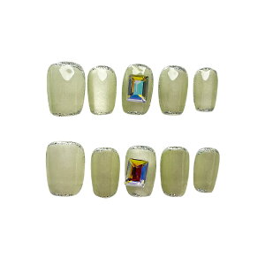 yzBIBII Nails lC`bv t 3D Z ԕ t ؍ lC lC`bv V[g 10 LbgAC }Olbg 100% handmade nailsŊȒP ėp\  킢 