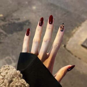 yzBIBII Nails lC`bv t 3D x̒ ԕ t ؍ lC lC`bv V[g 10 LbgAC }Olbg 100% handmade nailsŊȒP ėp\  