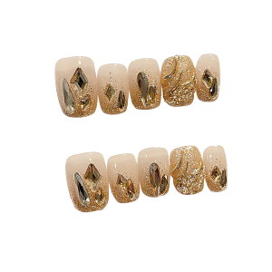 yzBIBII Nails lC`bv t 3D Z ԕ t ؍ lC lC`bv V[g 10 LbgAC }Olbg 100% handmade nailsŊȒP ėp\  킢 