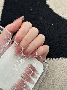 yzBIBII Nails lC`bv t 3D Z 2024 HƓ~؍ lC V[g 10 LbgAC }Olbg 100% handmade nailsŊȒP ėp\  킢 Vv 