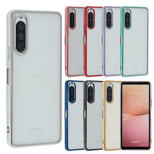 �y���������zXperia 10 V �P�[�X TPU color Xperia10V xperia10v �\�t�g�P�[�X �J�o�[ �N���A�P�[�X �X�}�z�P�[�X ���^ �ی� �ϏՌ� SO-52D SO52D SOG11 A302SO SOG11 XQ-DC44 �G�N�X�y���A�e���}�[�N�t�@�C�u docomo au