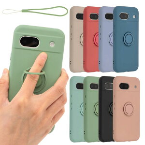 �y���������zPixel 8a �P�[�X �V���R�� �����O Google Pixel8a �\�t�g�P�[�X �J�o�[ �X�}�z�P�[�X ���^ �ی� �ϏՌ� �O�[�O�� �s�N�Z��8a au softbank docomo B016 �F�F���C�g�O���[���A�T�C�Y�FPixel 8a