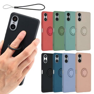 �y���������zXperia 10 VI �P�[�X �V���R�� �����O Xperia10VI �\�t�g�P�[�X �J�o�[ �X�}�z�P�[�X ���^ �ی� �ϏՌ� SO-52E SO52E SOG14 A402SO XQ-ES44 �G�N�X�y���A10�}�[�N6 docomo au softbank UQmobile SIM�t���[ B04