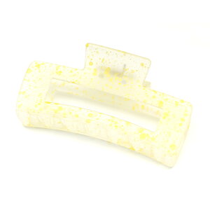 �y���������zQinGoo ���� �傫�� ������ �N���b�v �o���X�N���b�v �X�N�G�A �w�A�N���b�v ��l �w�A�A�N�Z�T���[ ������� �l�C �؍� ���f�B�[�X 1�{ �F�FYellow