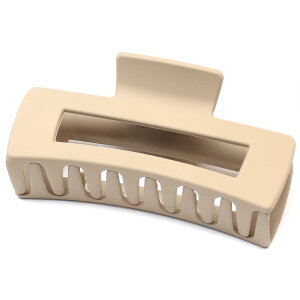 �y���������zQinGoo �傫�� ���ǂ� �w�A�N���b�v �o���X�N���b�v ��l �w�A�A�N�Z�T���[ ������� ���� �V���v�� �؍� 1�{ �F�FKhaki