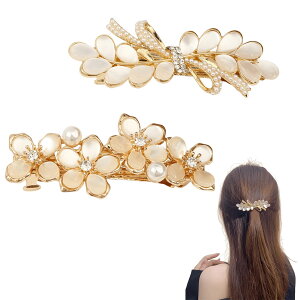 �y���������zharukita �w�A�N���b�v �w�A�A�N�Z�T���[ �w�A�N���[�N���b�v �傫�߂� ������ �p�[�� �N���X�^�� �N���b�v ������ ������� ���� ���f�B�[�X 2���Z�b�g �F�F�z���C�g