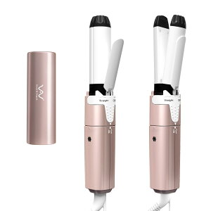 �y���������zVAV Mini 2way�X�g���[�g �� �J�[���A�C���� �w�A�A�C���� ���s�p 25mm ���p �R�e �����^�ѕ֗� �@���������݉� �ƒ�/���s/�o��/�ʋΗp100�`240V �F�F�S�[���h