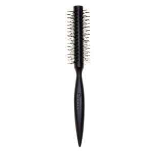 �y���������zDenman Curling Vented Barrel Round Hair Brush with Nylon Bristles for Fast Drying, Volume and Creating Movement in the Hair, Black, D73 �F�F�u���b�N�A�T�C�Y�F1�� (x 1)