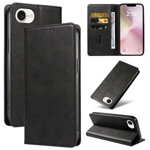 �y���������ziPhone 16E �P�[�X �A�C�t�H��16E �X�}�z�P�[�X �蒠�^ �g�уJ�o�[ ���U�[ �ϏՌ� �y�� ���E���₷�� ���M�� �}�O�l�b�g�� �J�[�h���[ �X�^���h�@�\�P�[�XSE4 �Ή� 360�x�ی� PinLiSheng 