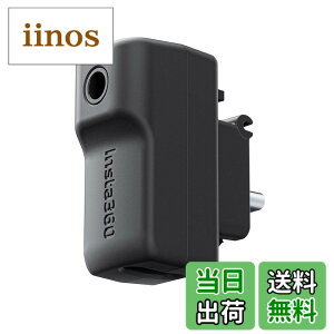 �y���������zCYNOVA Insta360 X4�p �}�C�N�A�_�v�^�[,�C���X�^360 X4�}�C�N Insta360 X4 �A�N�Z�T���[�ɑΉ� 3.5mm/Type-C �ϊ��A�_�v�^�[ �[�d�^���\