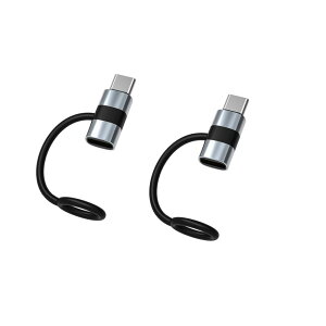 �y���������zYFFSFDC Lightning to Type C �ϊ��A�_�v�^�[ 2�Z�b�g Type C to ���C�g�j���O �ϊ��A�_�v�^ 60W PD�}���[�d �����f�[�^�]���i�C���z���Ή��s��) USB-C Phone �ϊ��R�l�N�^ �փA���~�j�E����