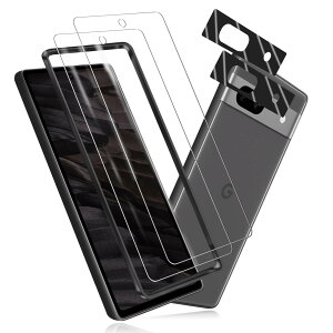 �y���������z�Ή� Google Pixel 8A �K���X�t�B���� 2�� + Pixel 8A �J���� �t�B���� 2�� �����K���X �t���ی�t�B���� �i1X�K�C�h�g�t���j�Ή� Pixel 8A ���p�t�B���� ����0.33mm �d�x9H �C�A�[�� �K���X��