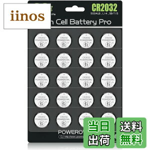 �y���������zPOWEROWL 20�� CR2032 �d�r���`�E�� �{�^�� �d�r 3V CR2032 �R�C���`�d�r(DL2032 / KCR2032 / BR2032 / ECR2032/)