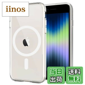 �y���������ziPhone SE3 �P�[�X �N���A MagSafe�Ή� ���y�� iPhone SE2 �P�[�X iPhone7 iPhone8 �p �J�o�[ ���ϖh�~ TPU+PC �o���p�[ �ϏՌ� ���菝�h�~ ���C�����X�[�d�Ή� PinLiSheng�C�N���A