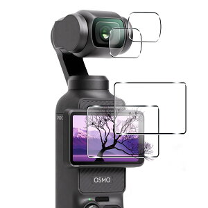 �y���������z�y2+2���Z�b�g�z�Ή� DJI OSMO Pocket 3 �K���X�t�B���� 2�� + �����Y�t�B���� 2���y���{���f�ވ��Ɏq���z �\�ʍd�x9H �Ή� DJI OSMO Pocket 3 �t�B���� �����K���X �t�� �ی�t�B���� ����