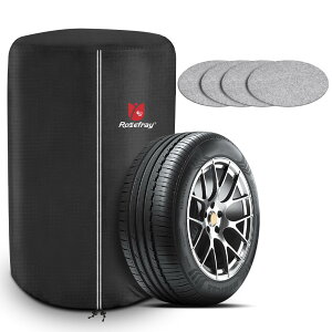 �y���������zRosefray �^�C���J�o�[ ���O �t�F���g�p�b�h4���t�� �h�� 4�{�^�C���ۊ� 420D ��73*����110cm ���ʎԗp�i15/16/17/18�C���`�j�u���b�N