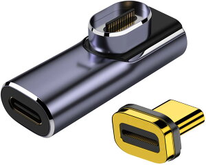 �y���������z�}�O�l�b�g USB C L�� �ϊ� �A�_�v�^�y40Gbps�����f�[�^�]��/140W PD�}���[�d/8K 60Hz HD�f���M���`���zType C �ϊ� �A�_�v�^ �I�X ���X �ϊ� PC/MacBook/Android�X�}�z/Switch����т��̑���USB C