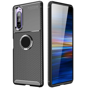 �y���������zXperia5 �P�[�X �����O�t�� TPU �ϏՌ� SO-01M SOV41 901SO �Ռ��z�� ���h�~ �J�����ی� �ԍڃz���_�[�Ή� �w��h�~ �U�M���H�̒����^ ������� �G�N�X�y���A 5 �P�[�X �u���b�N