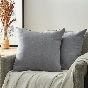 �y���������zTopfinel �N�b�V�����J�o�[ ���l�����ۂ� 35X35CM �k�� ������� �Ȗ� ���n �\�t�@�w���� �������J�o�[ ���z�c�J�o�[ �O���[ 2���i�S19�F�j