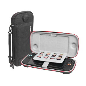 �y���������zFor Nintendo Switch 2 �p�P�[�X �P�[�X�J�o�[ Nintendo Switch 2 �{�� �Ή� �Q�[���J�[�h8�����[ ���^ �ϏՌ� �u���b�N