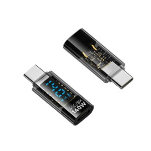 �y���������zUSB4.0 Type C �ϊ��A�_�v�^ LED���b�g�X�N���[���\�� PD�Ή� 140W�}���[�d 8K@60Hz�f���o�� �I�X-���X 40Gbps�����f�[�^�]�� usb c �P�[�u���p MacBook/�X�}�z/i-Phone/Galaxy/USB������/�J�[�h���[