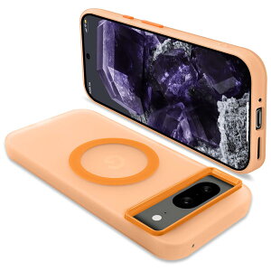 �y���������zONETIAOLONG Google Pixel8 �P�[�X MagSafe�Ή� �N���A �ϏՌ� �O�[�O�� �s�N�Z�� 8 �}�O�Z�[�t�Ή� �J�o�[ PC�w�� TPU �X�}�z�P�[�X �X�g���b�v�z�[���t�� ����~�� �����h�~�i�I�����W�j