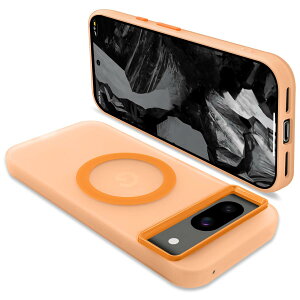 �y���������zONETIAOLONG Google Pixel8a �P�[�X MagSafe�Ή� �N���A �ϏՌ� �O�[�O�� �s�N�Z�� 8a �}�O�Z�[�t�Ή� �J�o�[ PC�w�� TPU �X�}�z�P�[�X �X�g���b�v�z�[���t�� ����~�� �����h�~�i�I�����W�j