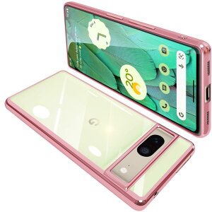 �y���������zGoogle Pixel7 �P�[�X �N���A �O�[�O�� �s�N�Z�� 7 �X�}�z�P�[�X TPU�f�� ���^ �ϏՌ� �J�o�[ �X�g���b�v�z�[���t�� �����h�~ ����~�� (���[�Y�S�[���h)