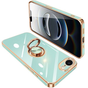 �y���������ziPhone 16e �P�[�X �����O�t�� �A�C�t�H��16e �����O �J�o�[ �ϏՌ� TPU 360°��] �X�^���h�@�\ ���b�L���H �ԍڃz���_�[ �X�g���b�v�z�[���t�� 6.1�C���`�i���C�g�V�A���j