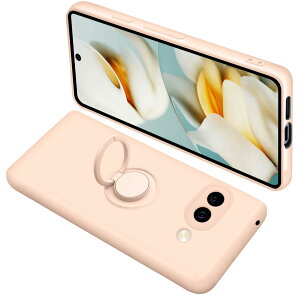 �y���������zGoogle Pixel9a �P�[�X �����O�t�� �V���R�� �ϏՌ� �O�[�O�� �s�N�Z�� 9a �����O �J�o�[ �t�̃V���R�[�� �X�}�z�P�[�X 360°��] �X�^���h�@�\ �ԍڃz���_�[ �X�g���b�v�z�[���t�� ��
