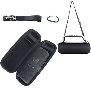 �y���������zBuziba �n�[�h�g���x���L�����[�P�[�X JBL Flip 6�X�s�[�J�[�p �|�[�^�u���g���x���X�g���[�W�o�b�O EVA�h���ی�J�o�[�P�[�X �V�����_�[&�n���h�X�g���b�v�t��