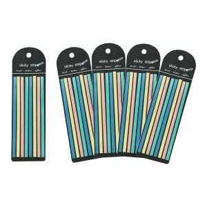 �y���������zWIICOYK �ɍׂӂ��� ������ �t�B�����ӂ��� �t� ���o�� �C���f�b�N�X �m�[�g �P�꒠�Ƀ}�[�N���� �J���t�� �u���F �܂��� �}�J�����F ��5mmx140mm (�}�J����*5)