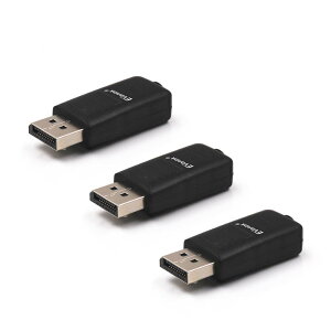 �y���������zEVanlak DispalyPort �w�b�h���X�S�[�X�g�N���V�b�N�X�^�C���f�B�X�v���C�G�~�����[�^�[ PC�p 4K DP �_�~�[�v���O �w�b�h���X1080@60Hz- 3840x2160@17Hz 3�p�b�N