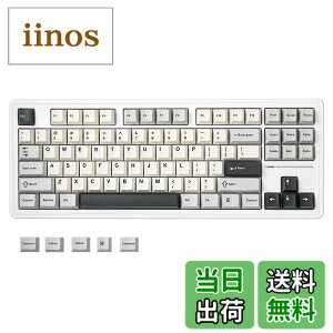 �y���������zYUNZII YZ87 �K�X�P�b�g���� ���J�j�J���L�[�{�[�h TKL ���C�����X�z�b�g�X���b�p �Q�[�~���O�L�[�{�[�h 4�w�p�b�h BT5.0/2.4G/USB-C NKRO RGB�o�b�N���C�g Win/Mac�p �Z�K�F�؎擾 (�z���C�g