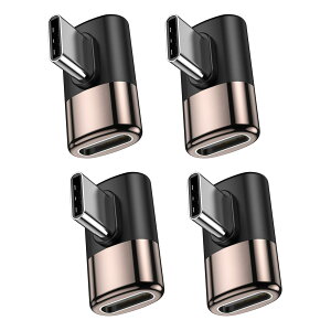 �y���������zMOGOOD Type C �ϊ� �A�_�v�^�[ ���E 90° �T�C�h�x���g40Gbps�����f�[�^�]�� 8K@60Hz�f���o�� 100W/5A�}���[�d �I�X ���X USB C Thunderbolt�G�N�X�p���_�͏��C�b���i�AMacBook Pro�AiPad Pro�A�^