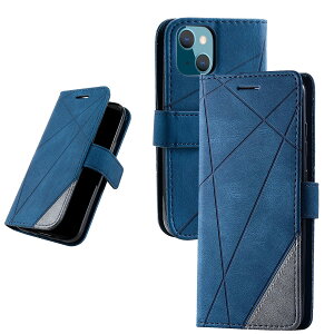 �y���������zUnivoColors iPhone 15 Plus �蒠�^�P�[�X �J�[�h���[ �X�^���h�@�\ �T�C�h�}�O�l�b�g TPU�P�[�X �y�� �X�g���b�v�t�� QI�[�d�Ή� ���u���@�\ �h�w�� �����Y�ی� �S�ʕی� (�u���[)