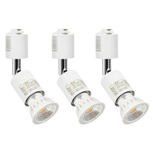 �y���������zPispoer �_�N�g���[���p�X�|�b�g���C�g- E26����LED�d���t��- 5.5W(�n���Q���d��60W����)RA95 550LM �񒲌� �r�[���p90�x-�_�N�g���[�����C�g-�t LED�d�� �����F5000K�{�z���C�g ���Z�b�g 