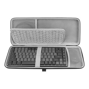 �y���������zGeekria �L�[�{�[�h���}�E�X�R���{�P�[�X�A���W�N�[�� Logicool MX Mechanical Mini�AKeychron K3 Version 2�ALOFREE Flow84�AMelGeek O2�AFlow Lite 84�Ή��A�|�[�^�u���n�[�h�V�F���g���x���o�b�O�i�_