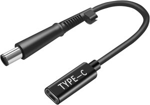 �y���������zCNCTWO(�R�l�N�g�c�[)HP��p PD�ϊ��P�[�u�� 15cm AC�A�_�v�^���g��Ȃ��Ńm�[�g�p�\�R�����}���[�d �G�~�����[�^�[ �g���K�[USBType-C(���X)��DC(�I�X) (7.4*5.0 HP)