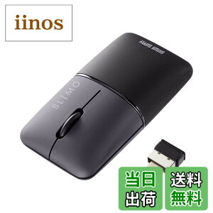 �y���������z�T�����T�v���C(Sanwa Supply) �É����C�����X�u���[LED�}�E�X SLIMO (�[�d���EType-C�E�u���b�N) MA-WCBS310BK