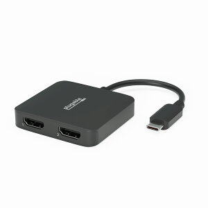 �y���������zPlugable USB-C �f���A�� HDMI �ϊ��A�_�v�^ MST �Ή� 2��� 4K 60Hz ���j�^��ڑ� Windows Chromebook �p �h���C�o�����s�v