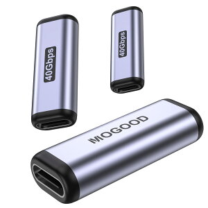 �y���������zMOGOOD USB C ���p�A�_�v�^ 3�� USB Type C �ϊ� �A�_�v�^ ���X to ���X USB Type C �����A�_�v�^ �y100W �}���[�d �� 40Gbps �����f�[�^�]�� �� 8K@60Hz�f���o�́zType C �����R�l�N�^ �Z�b�g ���p