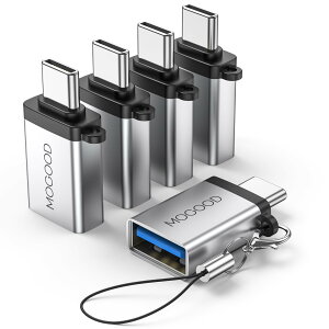 �y���������zMOGOOD USB C����USB�A�_�v�^�AUSB C�A�_�v�^����USB�AUSB C�I�X����USB 3.0���X�A�_�v�^�ϊ���̓m�[�g�p�\�R���A�g�ѓd�b�A�[�d��A�Q�[���{�[�h�A���̑���Type-C�f�o�C�X�i5�p�b�N�A