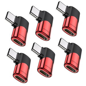 �y���������zMOGOOD Type C �ϊ� �A�_�v�^�[ ���E 90° L�� USB C�I�X�΃��X USB C�G�N�X�p���_ 40Gbps�����f�[�^�]�� 8K@60Hz�f���o�� 100W/5A�}���[�dThunderbolt�G�N�X�p���_�͏��C�b���i�AMacBook Pro�AiPad 
