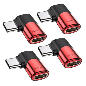 �y���������zMOGOOD Type C �ϊ� �A�_�v�^�[ ���E 90° L�� USB C�I�X�΃��X USB C�G�N�X�p���_ 40Gbps�����f�[�^�]�� 8K@60Hz�f���o�� 100W/5A�}���[�dThunderbolt�G�N�X�p���_�͏��C�b���i�AMacBook Pro�AiPad 