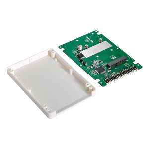 �y���������zNFHK mSATA Mini PCI-E SATA SSD to 2.5�C���` IDE 44�s�� �m�[�g�p�\�R�� �n�[�h�f�B�X�N�P�[�X �G���N���[�W�� �z���C�g
